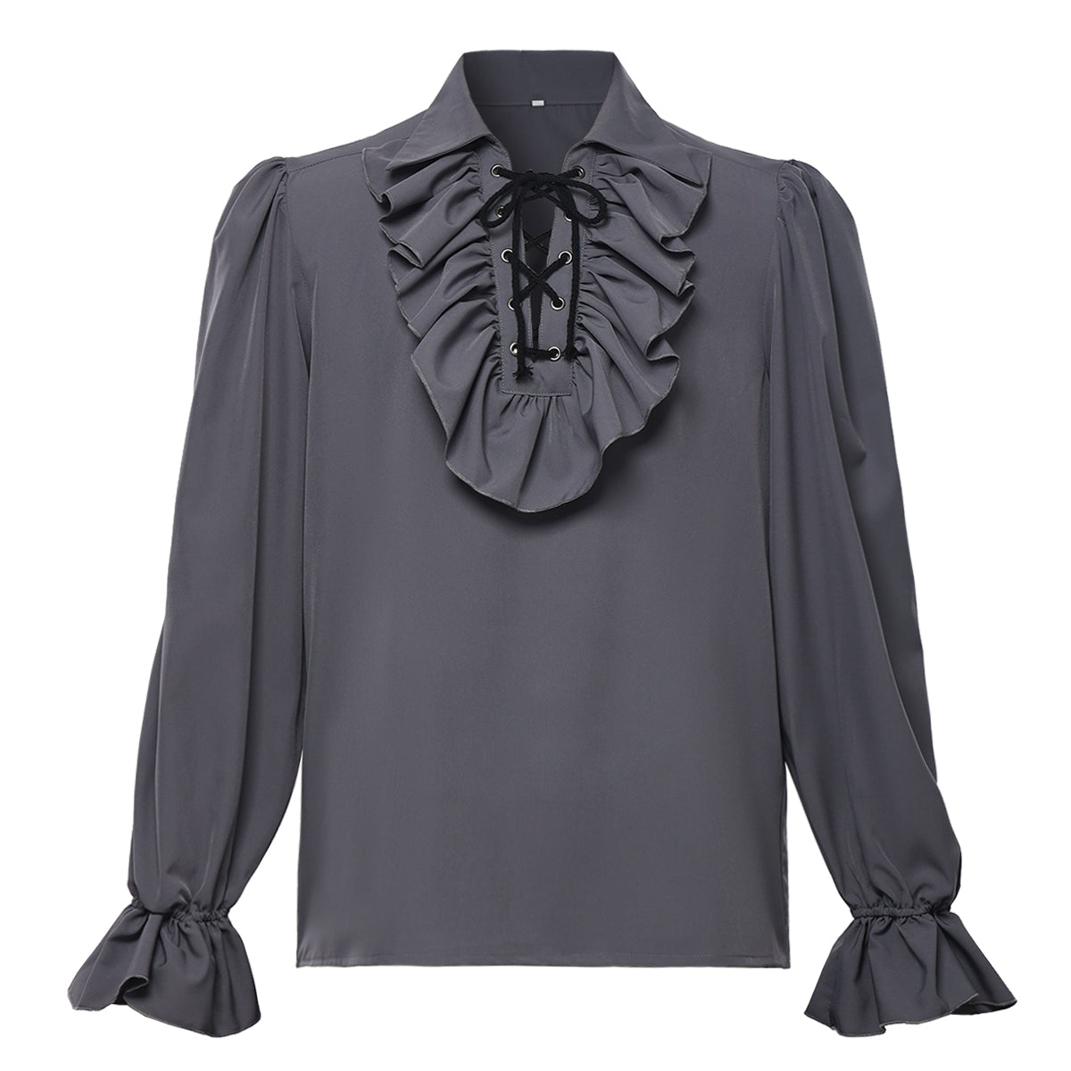 BPURB Pirate & Gothic  Costume Men'S Vintage Shirt