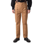 BPURB High-Waisted Trousers Men Victorian Pants