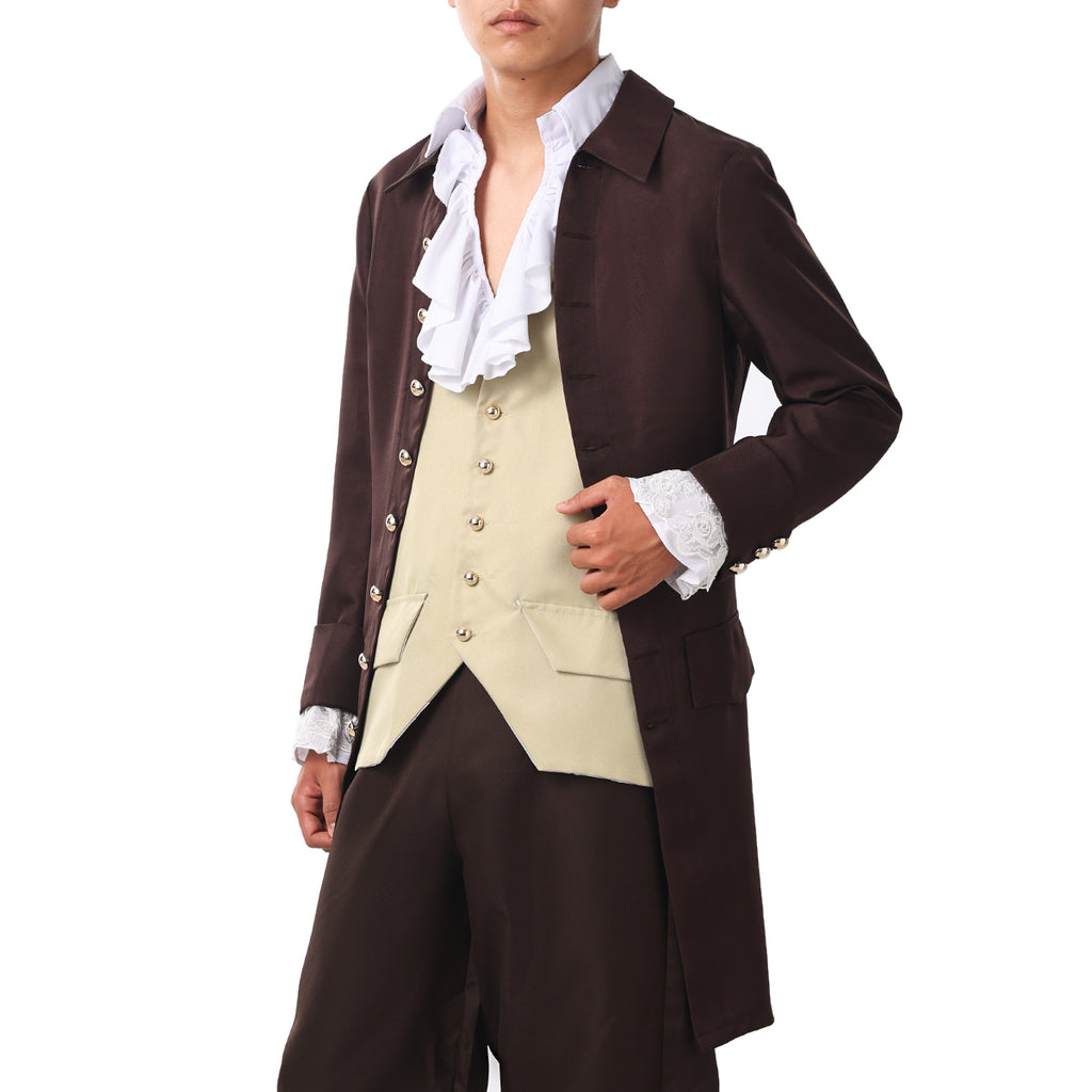 BPURB Colonial Pirate & Jacket Men Vintage Tailcoat