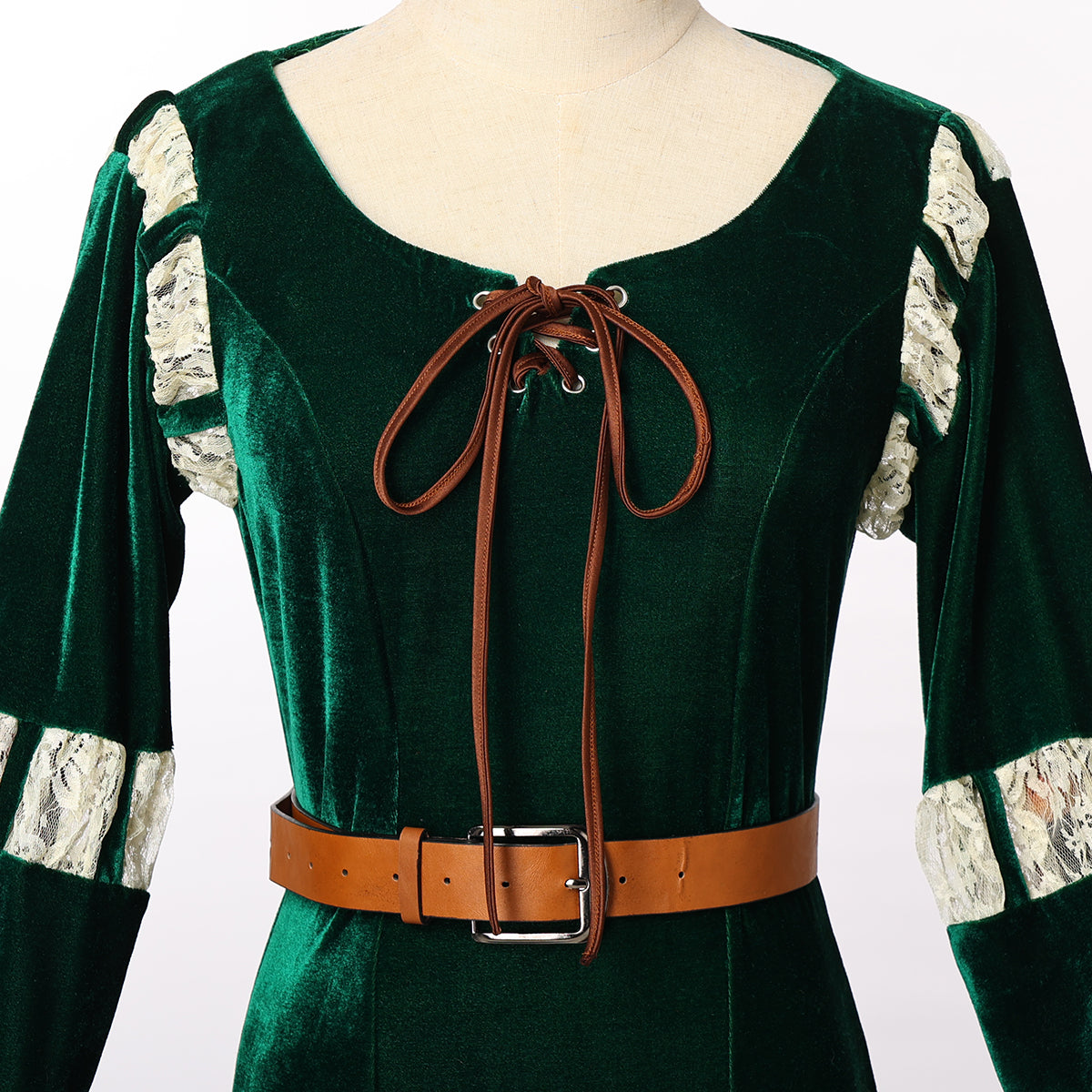 BPURB Medieval Princess Gown Merida Cosplay Dress