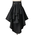 BPURB Pirate & Victorian Ruffle Women Steampunk Skirt