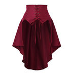 BPURB Pirate & Victorian Ruffle Women Steampunk Skirt