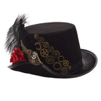 BPURB Gear-Feather Designed &  Cosplay Steampunk Hat